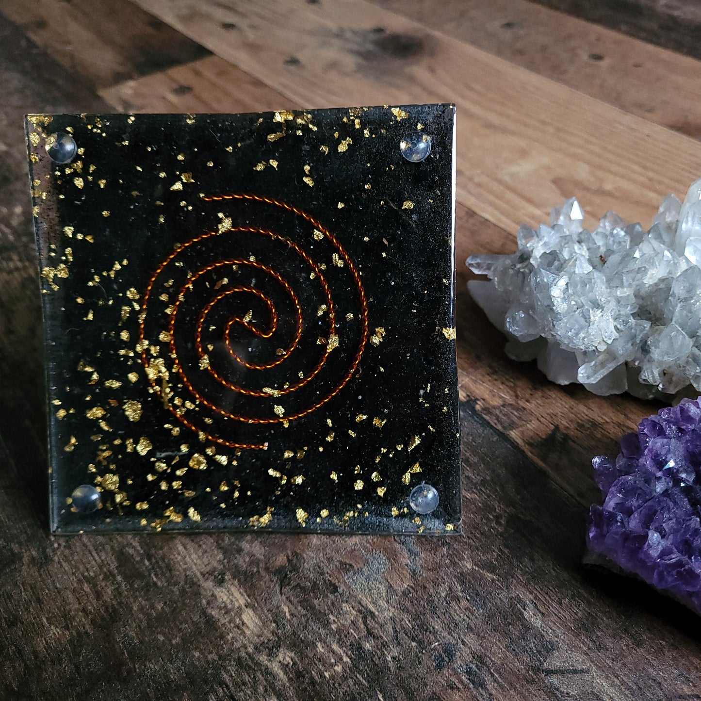 Orgonique Sonnen-Pyramide, 8-seitig