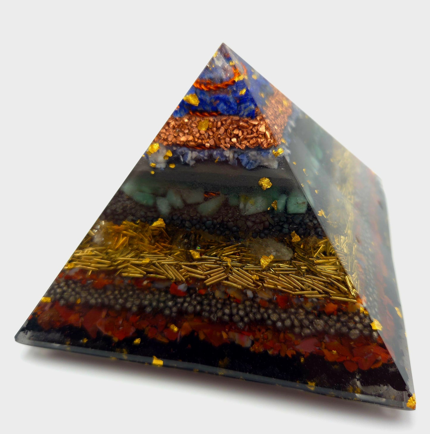 Orgonique Chakra-Pyramide, 8-seitig