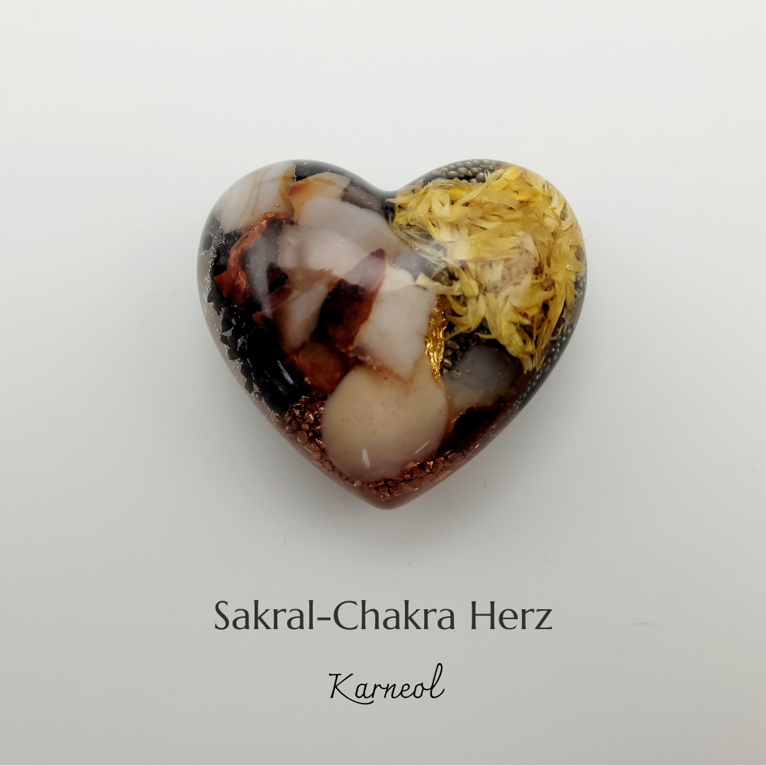 Orgonique Chakra-Herzen, 7er Set