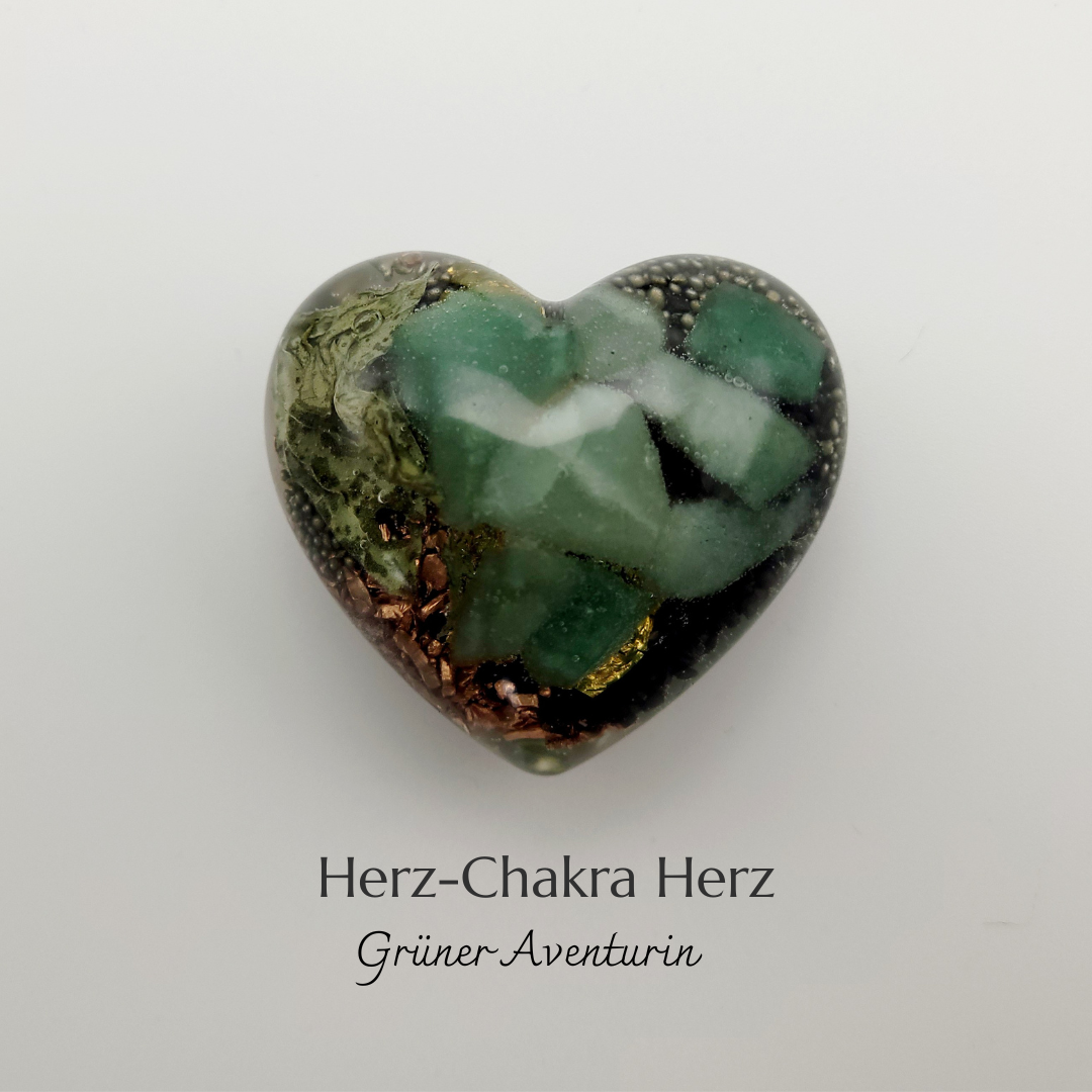 Orgonique Chakra-Herzen, 7er Set