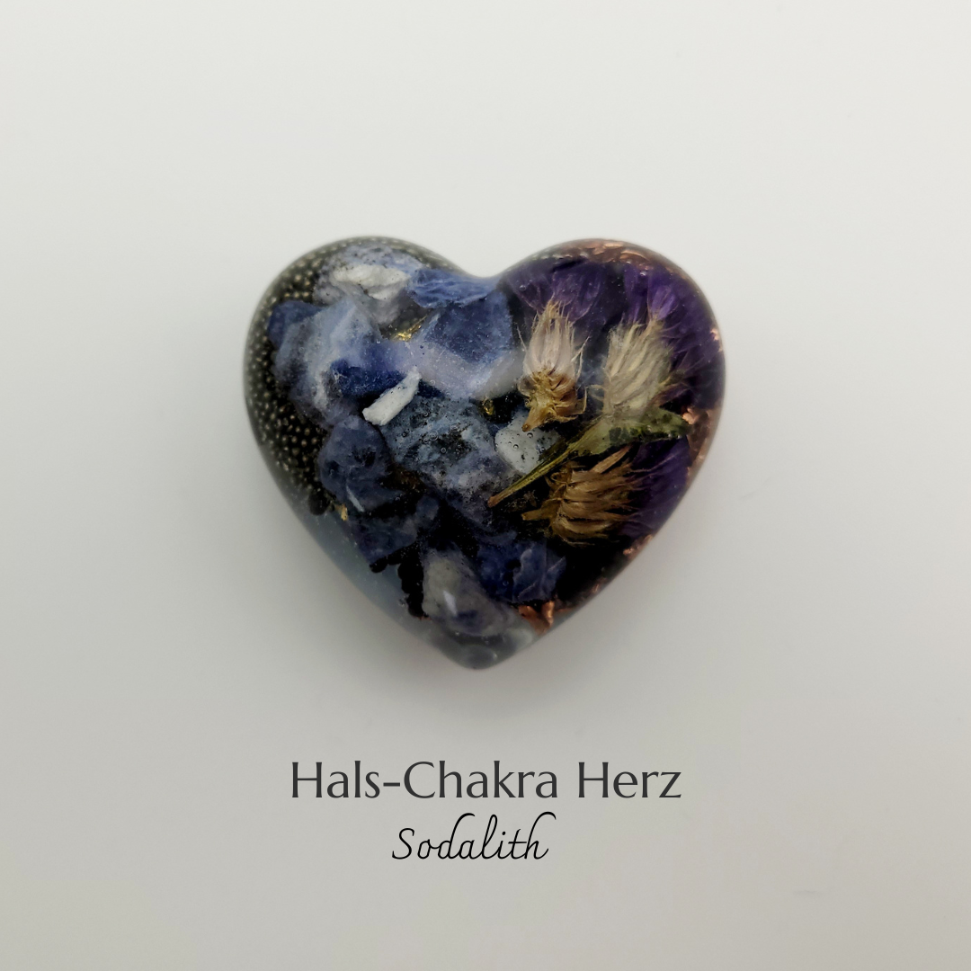 Orgonique Chakra-Herzen, 7er Set