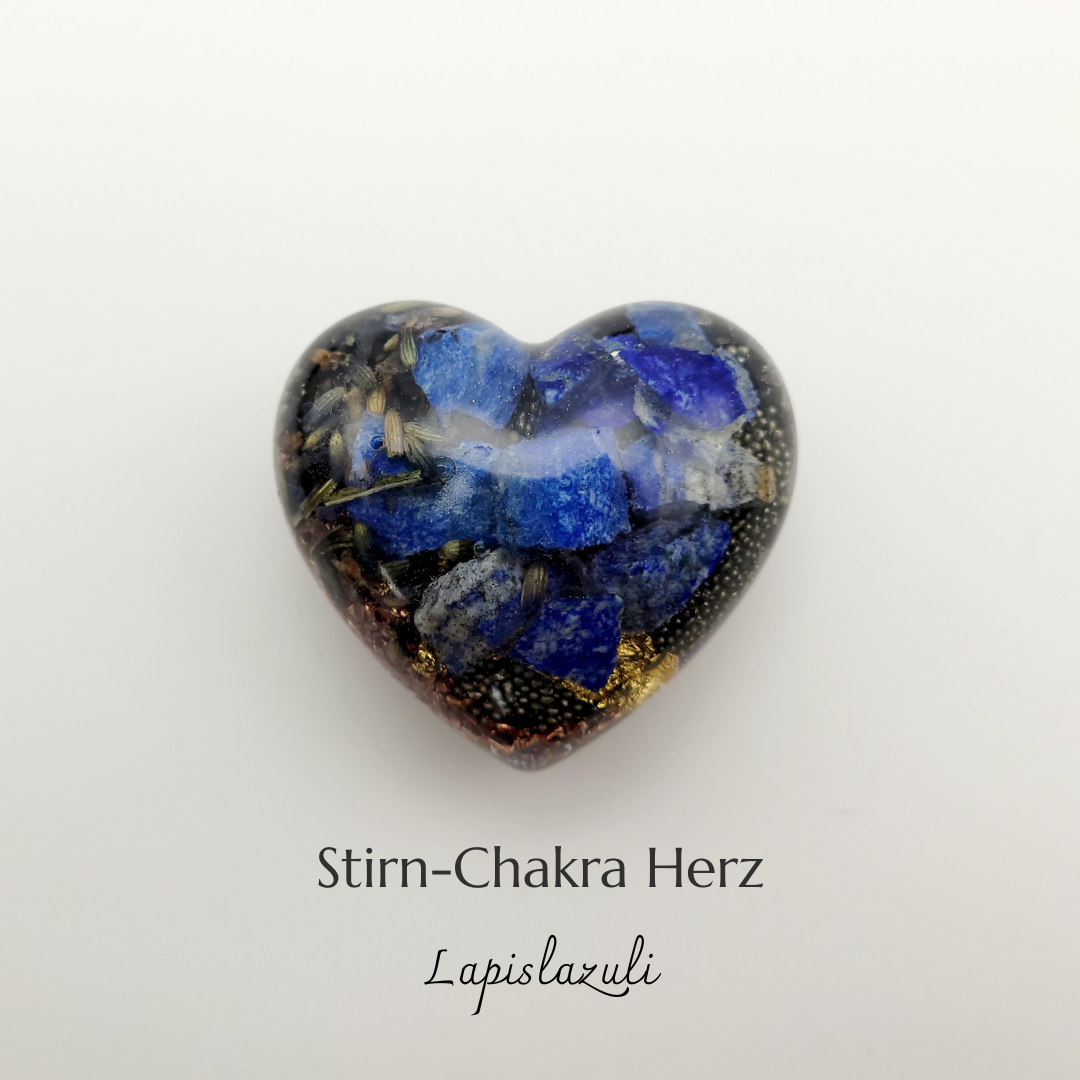 Orgonique Chakra-Herzen, 7er Set