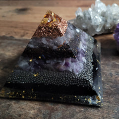 Orgonique Licht-Pyramide, 8-seitig