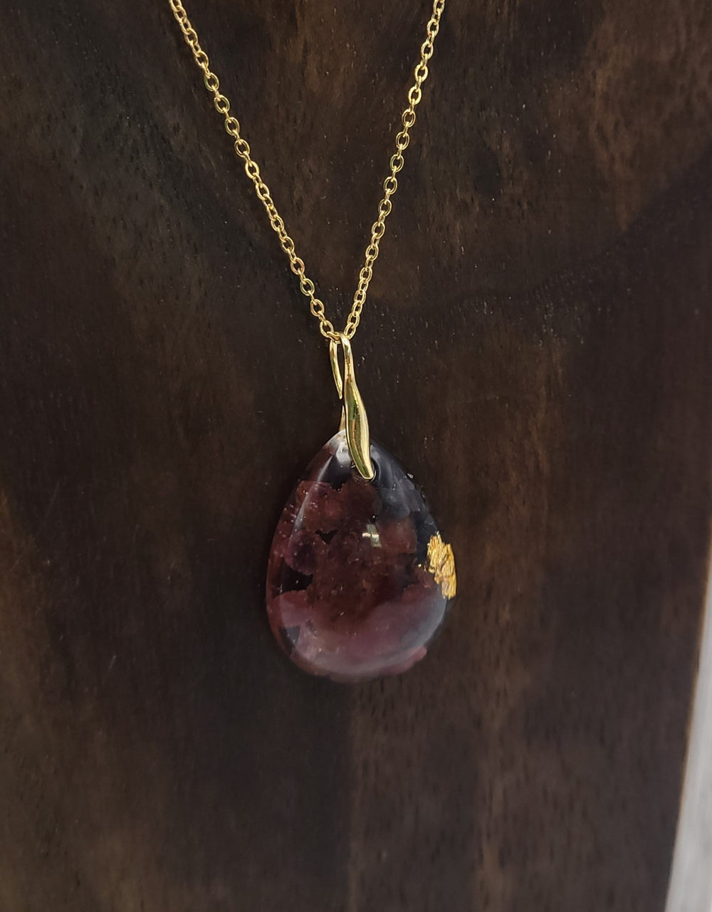 luxurious Orgonique Amulett, Rubin "Herzenergie"