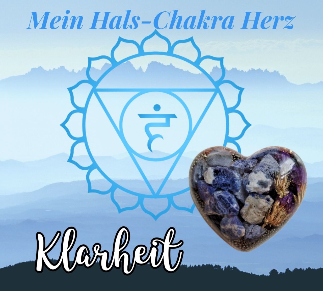 Orgonique Chakra-Herzen, 7er Set