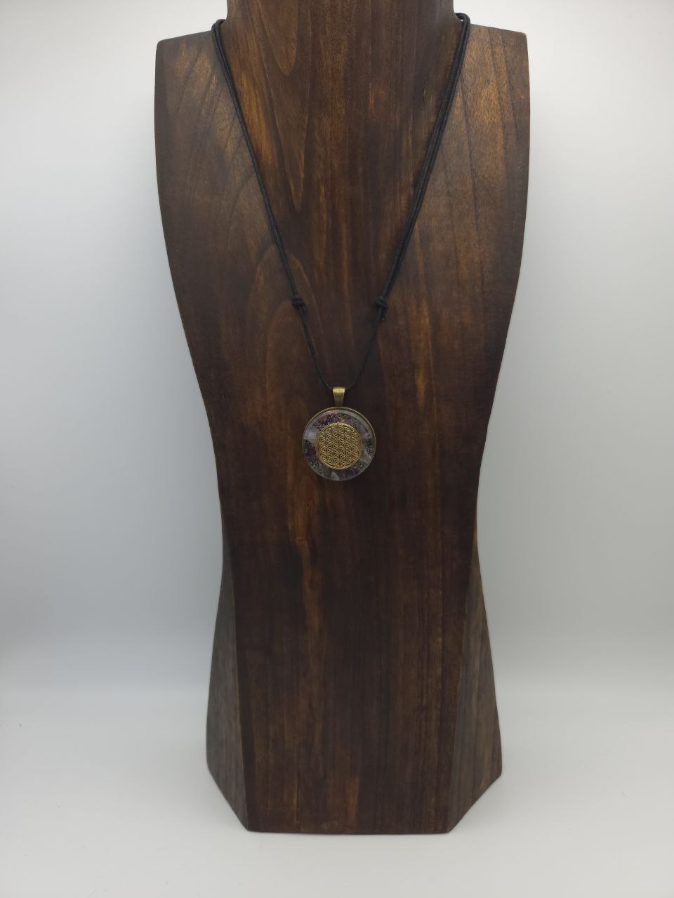 Orgonique Schutz-Amulett, "Heilung", Blume des Lebens